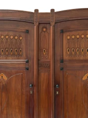 Arts & Crafts Armoire or Wardrobe by Jac. van den Bosch for 't Binnenhuis, 1910
